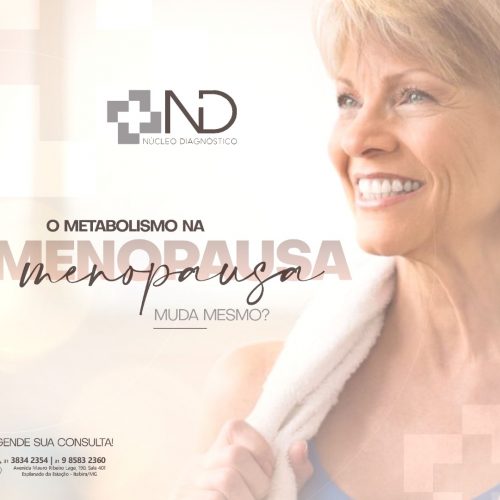 O metabolismo na menopausa